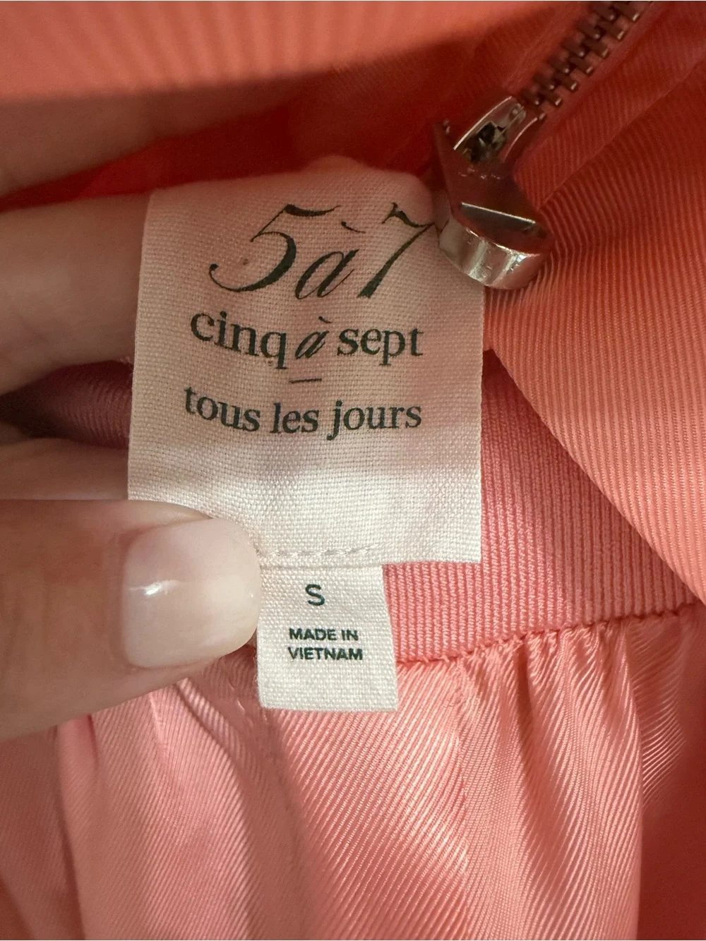 Cinq à Sept Holly Jacket and Giles Joggers selling as set) Pink Poppy